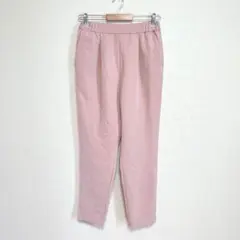 トーナル ピンクのスラックス S ゴムウエスト 春秋　レディース　ボトムス