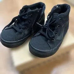 Vans Sk8-Hi ブラック キッズシューズ