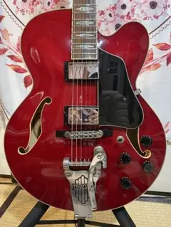 Ibanez AFS75T　フルアコ Ibanez AFS75T Transparent Cherry Red (2017) - Guitar Compare