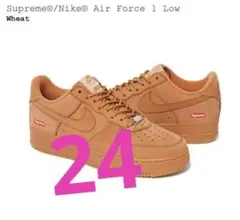 Supreme Nike Air Force 1 Low Wheat 24
