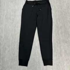 ブラックジョガーパンツ　ラインパンツ