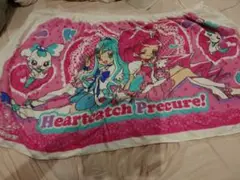 ハートキャッチプリキュア　ラップタオル（中古）