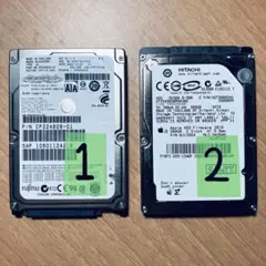 【500GB ×2台】富士通＆日立◾️動作確認済み