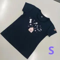 ♥️FILA ネイビー Tシャツ ♥️ 　　　　　　　　　　 size　S