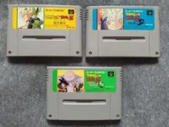 【SFC】ドラゴンボールZ 超武闘伝 1・2・3（3作セット）