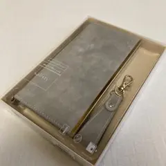 salisty スマホカバー マルチタイプL スエード風手帳型ケース
