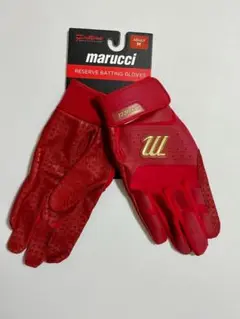 marucci バッティンググローブ M レッド