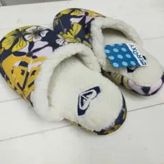 ロキシー もこもこルームスリッパ Sサイズ ホワイト ROXY