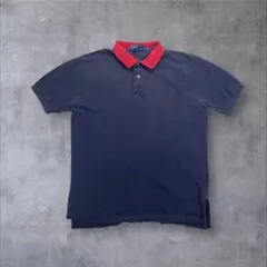 Polo Ralph Lauren ネイビー ポロシャツ Lサイズ レアカラー