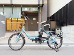 大阪府　LOUIS GARNEAU 電動アシスト自転車 水色 White.jpg