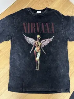 NIRVANA バンドTシャツ ヴィンテージブラック