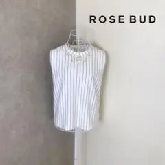 ローズバッド♡1度着用　カットソー　ビジュー付き