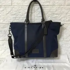 コーチ COACH 2way トートバッグ ショルダーバッグ ビジネスバッグ