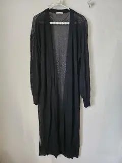 セール！GUロングカーディガン　黒