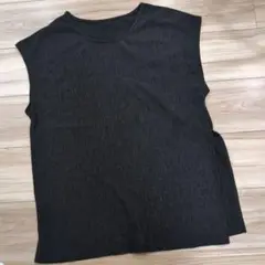 【未着用】アンドジェイ　セットアップ　楊柳ロングトップス　イージーパンツ