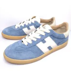 美品 HOGAN スニーカー HGN86 レディース ホーガン ブルー
