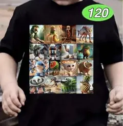 イタリアンブレインロット Tシャツ　トゥントゥントゥンサフール　116-128