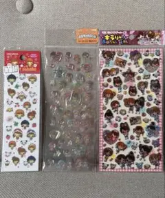 平成レトロ　おんなのこ　シール　シールセット