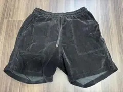 ロンハーマン 黒 コーデュロイ ショートパンツ M