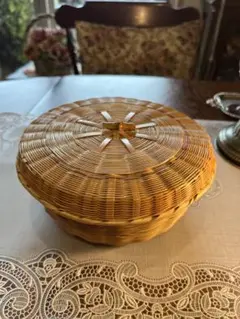 蓋付き かご♪