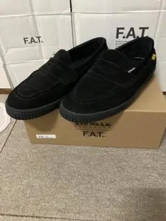 AIRWALK×F.A.Tローファー　deckoverスニーカー黒29ブラック