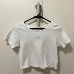 MURUA ホワイト ミニTシャツ 半袖