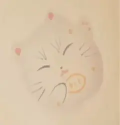 ✩猫好きさん必見✩猫柄 半襦袢