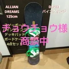 アライアン ALLIAN DREAMS 125cm ドレイク DRAKE バイン