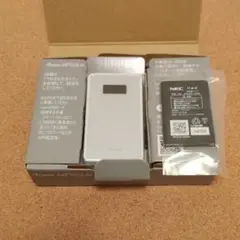 Aterm MP02LN ホワイト 予備バッテリー付き