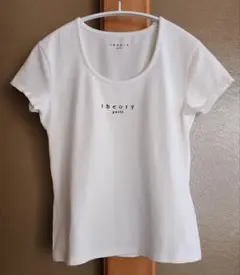theory/ セオリープチ 白ストレッチ半袖 サイズ(M）