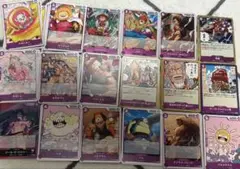 ワンピースカード　紫　ロジャー　デッキパーツ　レア以下4コン