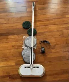 回転式モップ　デッキブラシ　自動　電動モップ