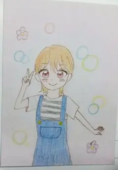 手書きイラスト　手描き　オリジナル