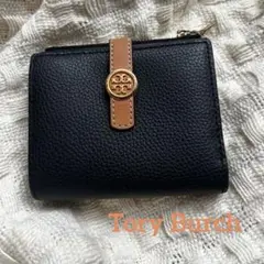 8/25まで掲載‼️Tory Burch トリーバーチ 二つ折り財布 ブラック