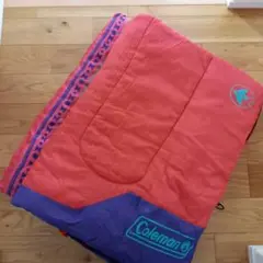 Coleman キッズ 寝袋 ピンク