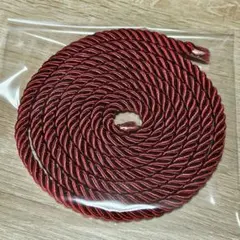 ツイストコード ダークレッド 0.8巾 2m
