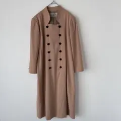 スマコイトー 皇室デザイナー ロングワンピース 上品 レトロ ウール100 女性