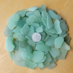 シーグラス ミントグリーン　300g