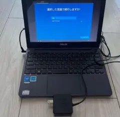 ASUS R203M ネイビー ノートパソコン Win10