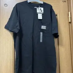 Mickey Mouse ブラック Tシャツ Lサイズ