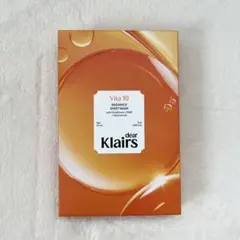 【新品】クレアス Klairs Vita 10 シートマスク5枚入り