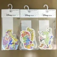 Disney ストア　ステッカーコレクション　3セット