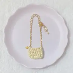 10cm ぬいぐるみ用 ポシェット イエロー