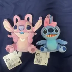 スティッチ エンジェル ぬいぐるみ2セット