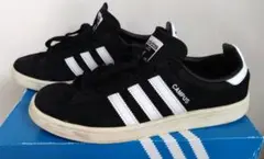 adidas Campus ブラック/ホワイト スニーカー