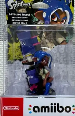 ニンテンドー　アミーボ　スプラトゥーン　オクトリング　ブルー