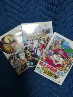 Wiiゲーム3本セット 大乱闘スマッシュブラザーズX 他