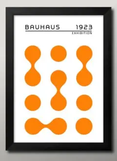 16021■ポスター アート 絵画『バウハウス　BAUHAUS』A3 マット紙