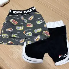 トミカ 車プリント ボトムス