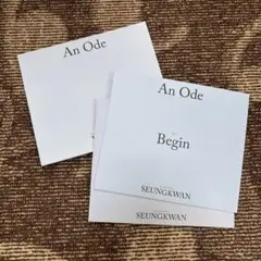 An Ode アルバム（開封済） Begin ver. ミニフォトブック付